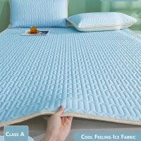 Cubierta De Suelo Para Cama Individual/Doble/Camilla Estilo Verano Fresco Con Banda Elástica En Cuatro Esquinas Edredón De Cama - details 0