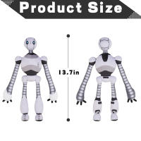 Muñeco De Peluche Robot Salvaje De 13 Pulgadas Juguete Ajustable Amigo Robótico Para Niños Y Niñas Decoración De Hogar Regalos De Cumpleaños - details 8