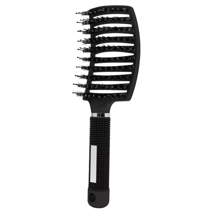 Cepillo De Pelo Original Para Mujeres Peine Desenredante Masajeador De Pelo Nylon Herramientas De Peluquería Para Estilizar El Cabello En Salón - 1