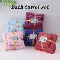 Toalla De Baño De Velours Coral De Alta Densidad Dos Piezas Absorbente Y Suave Conjunto Para Madre Regalo De Toallas Para El Hogar Y El Baño - details 0