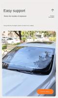 Parasol De Sol Para Ventanas Delanteras De Coche Protección Solar Verano Ajustable Bloquea El Calor Del Interior Del Coche Suministros De Refrigeração - details 8