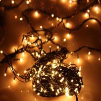 Luz De Hilo De Cobre Con 40 LEDs Para Navidad Boda EU Enchufe Luces De Navidad Luz De Fairy String Para Decoración De Fiesta - details 1