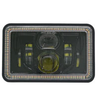 Faros LED 12V 24V 4x6 Pulgadas H4 Lámpara De Trabajo Cuadrada Para Reemplazo En Coches Jeep Motocicletas Camiones GMC Chevrolet - details 5