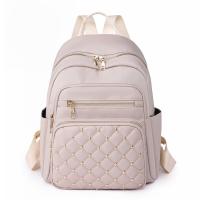 Mochila Vintage Clásica De Nylon Para Mujer Bolsa De Viaje Casual Solida Gran Capacidad Para Escuela Y Universidad Mochila Para Niñas - details 8