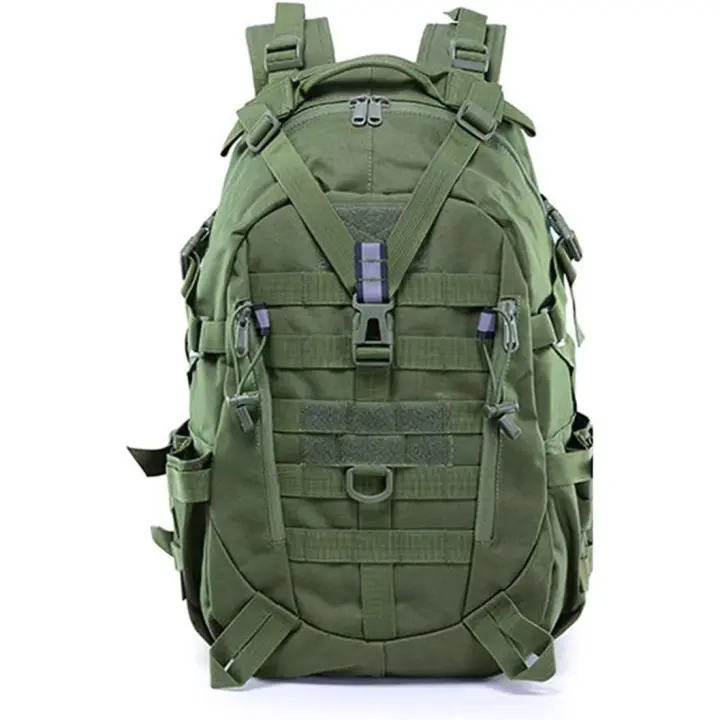 Mochila táctica Cruce 30 Litros-Unisex-Multifuncional, Impermeable y con Sistema de Muelles EDC. Ideal para Viajes y Actividades en Aire Libre Como - 1