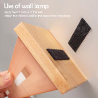 Lámpara De Pared 3D Visual Sin Gafas Con Luz Nocturna En 3 Colores Lámpara De Ambiente Pintura Montada En La Pared Arte Óptico - details 6