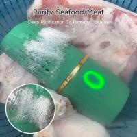 Fruit and vegetable machine cleaner, sterilization, fruit and vegetable cleaning, antibiotic decomposition, hormone removal, ozone sterilization, ultrasonic cleaning, oxygen technology, portable, household multi-function - details 9