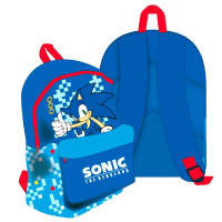 SEGA! MOCHILA ESCOLAR SONIC THE HEDGEHOG, TALLA GRANDE 40X30X15CM, SON23-003, MR POPYE PRODUCTO OFICIAL - details 0