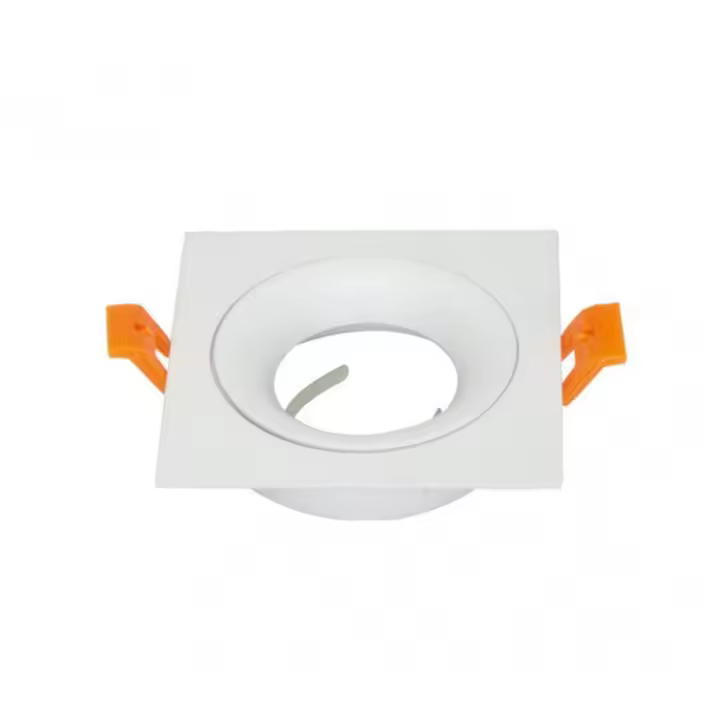 FABRILAMP FAB 14448CU01 | Empotrable Anou 1xgu10 Cuadrado Blanco 2x9,2x9,2 Cm 8 De Corte. C/Portalampara - Diseño Moderno - 1