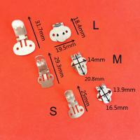 20Pcs Clip De Zapatos En Acero Inoxidable Blanco Herramientas De Bricolaje Para Manualidades Y Accesorios De Moda Color Plata - details 1