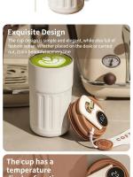 Taza De Viaje Con Pantalla De Temperatura Acero Inoxidable Aislada Para Café Regalo Herramienta De Bebida Para Mujeres - details 3