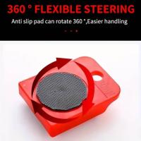 Juego de herramientas para levantar y transportar muebles: carro con ruedas, capacidad de carga 150 kg, rotación de 360 ​​grados, adecuado para refrigeradores, sofás, armarios. - details 2