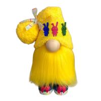 Adorno Decorativo De Pascua En Miniatura Nahuelhut Doll Gnome Con Conejo Ideal Para Decoración De Escritorio Pack De 1 - details 5