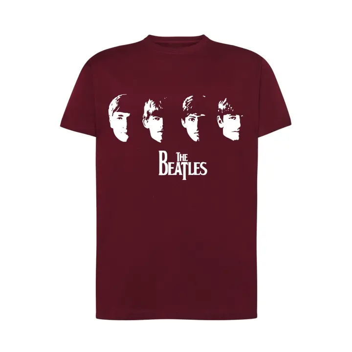 Camiseta The Beatles - Caras  componentes del grupo - Unisex algodón premium - 1
