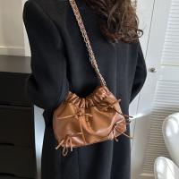 Bolso De Hombro Para Mujer Diseño Pliega Unilateral Cuero PU Bolso De Mano Sencillo Casual Bolso De Buho Pequeño Con Cremallera - details 7