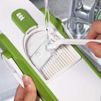 Wise Cortador Manual de Verduras 5 en 1 Acero Inoxidable - Mandolina de Cocina Vertical - details 1