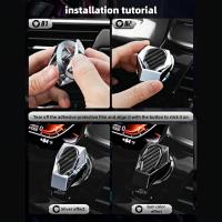 Pegatinas Creativas Para Botón De Inicio Y Enganche Del Motor Decoración Metálica Para Coche Adorno Para Panel Del Volante - details 5
