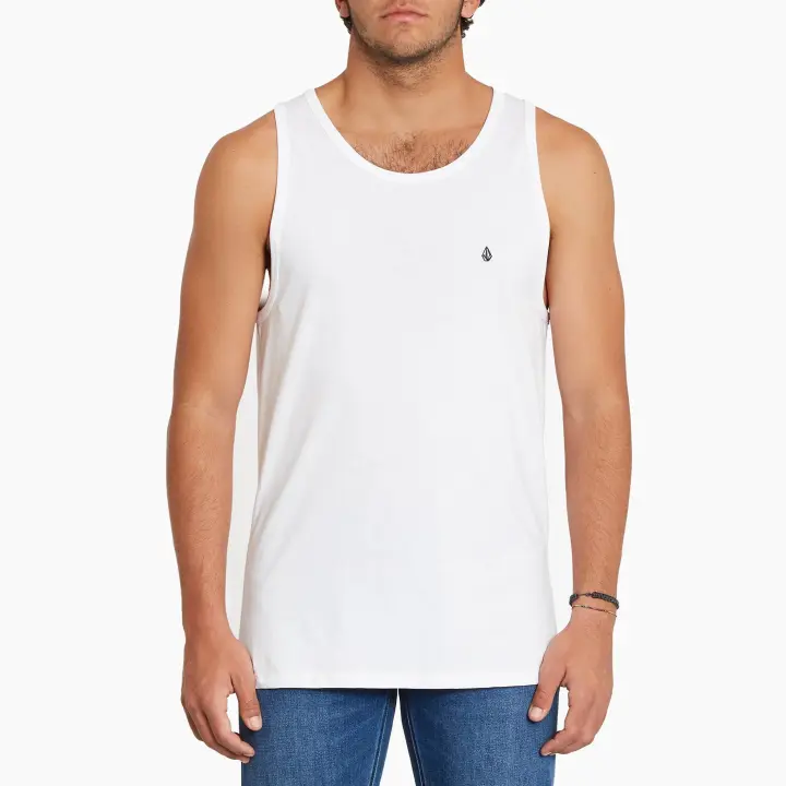 CAMISETA PARA HOMBRE VOLCOM STONE BLANKS BSC TT WHITE / SABAS SHOP - 1