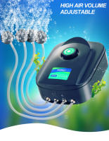 SOBO Bomba De Oxígeno Para Acuario De Alta Potencia 3.5W 8W Ajustable Para Tanque De Peces Compressor De Aire Con Flujo De Aire Regulable Para Acuario - details 0