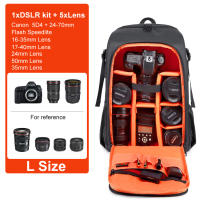 Mochila De Hombros Impermeable Para Fotografía Con Trípode De Video Gran Capacidad Para Cámara DSLR Canon Nikon Sony Pentax Incluye Cubierta De Lluvia - details 6