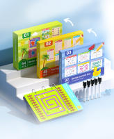Juego De Dibujo Montessori Para Niños Tablero De Colores Formas Y Matemáticas Juguete Educativo Para Entrenamiento De Control De Pluma Y Aprendizaje De Actividades Para Bebés Y Niños Pequeños - details 0