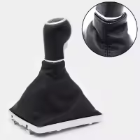 Pomo de Palanca de cambios de 6 velocidades con Funda protectora para Opel/Vauxhall Astra H (2005-2009) - details 0
