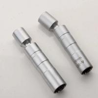 Adaptador De Llave De Encendido Spark Plug Set Universal Con Mango Flexible Magnético Y Pared Delgada 3/8" Herramienta De Reparación De Coche 14mm 16mm - details 4