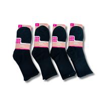 ComfyWear - Pack 12 Calcetines de Algodón Hombre Media Caña de Canalé Colores Lisos MarkBueno - Blanco, Negro, Surtido Color - Talla 35/40 y 40/46 - details 6