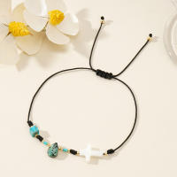 Pulsera De Cobre Con Cuentas De Agua Caída Y Ojos De Concha Joyería De Moda Semi-preciosa Set De Cinco Piezas Para Hombres Y Mujeres - details 0