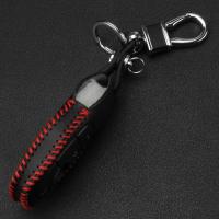 Estuche Para Llave De Coche De Cuero Genuino Jingyuqin Para Mercedes Benz AMG 2017 E Class W213 Accesorios De Estilo Para Coche Con Cubierta De Anillo Para Llave - details 2