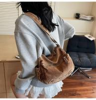 Bolso De Hombro Casual De Denim Lavado Resistente Al Desgaste Con Múltiples Bolsillos Y Gran Capacidad Para Mujer - details 29