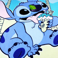 Toalla playa Lilo & Stitch Infantil Suave Secado Rápido Disney - Piscina y Baño - Absorbente - Producto Oficial Suncity - details 1