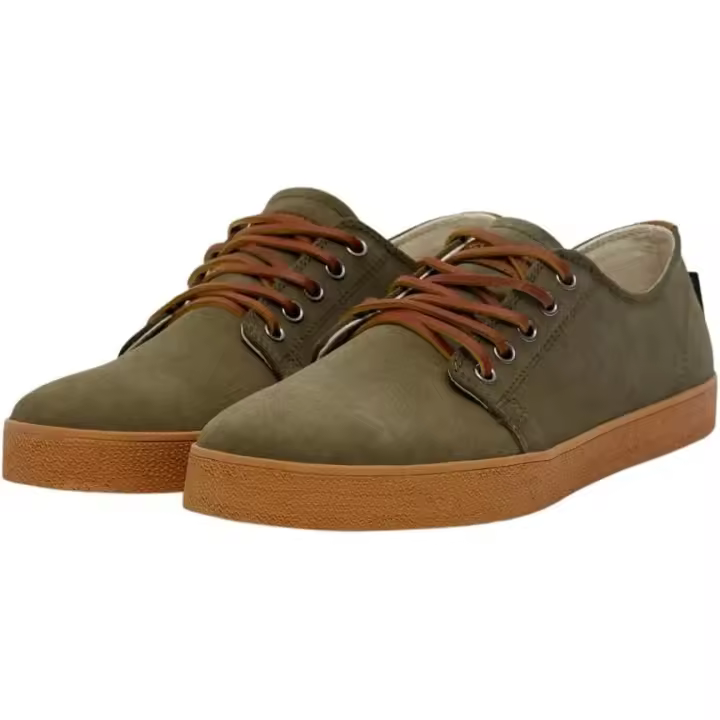 Zapatillas Pompeii HIGBY SUEDE HYDRO KHAKI CARAMEL – Estilo y Comodidad en Armonía - 1