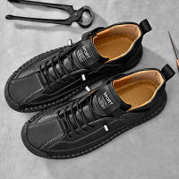 Zapatos Casuales Para Hombre De Cuero Hacer a Mano Transpirables Mocasines De Moda Talla Grande 38-48 Zapatos De Barco Lujo - details 41