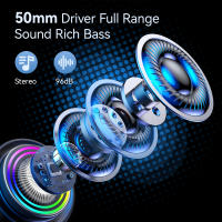 Altavoz Bluetooth para Baño IPX7 Impermeable with Fuerte Ventosa, Altavoz Portátil para Ducha with Sonido Estéreo HD y Bajo Powerful, 20h de Autonomía, Compatible with iPhone/Android (F64) - Diseño Compacto y Seguro para Azulejos/Cristal - details 3