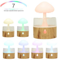 Nuevo humidificador de nube y lluvia con luces de colores, atomización ultrasónica, humidificación por gotas de lluvia, máquina de aromaterapia con forma de hongo y nube. - details 4