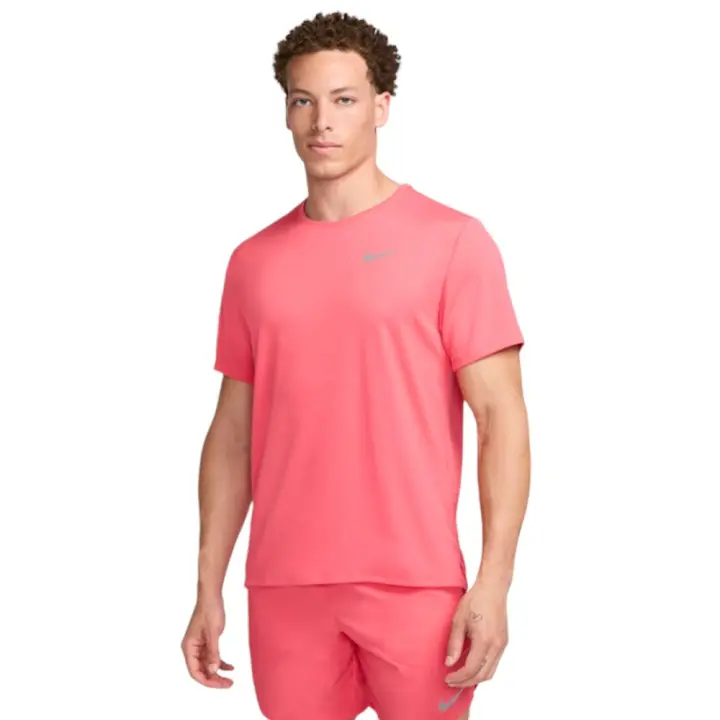 Camiseta Nike M Df Uv Miller Ss Fucsia Dv9315-629 Running Hombre - 1