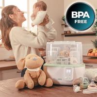 Cecotec 1904 Nana BabyCare DigitalSterilizer Esterilizador digital para hasta 6 biberones con soporte de tetinas 8 minutos de esterilizado y libre de BPA. - details 3