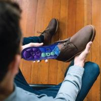 1/2Pair De Plantillas Terapéuticas Magnéticas Para Apoyo Arco Ortopédico Masaje Del Pie Y Acupuntura Insertos De Zapatilla Deportiva Material EVA - details 8