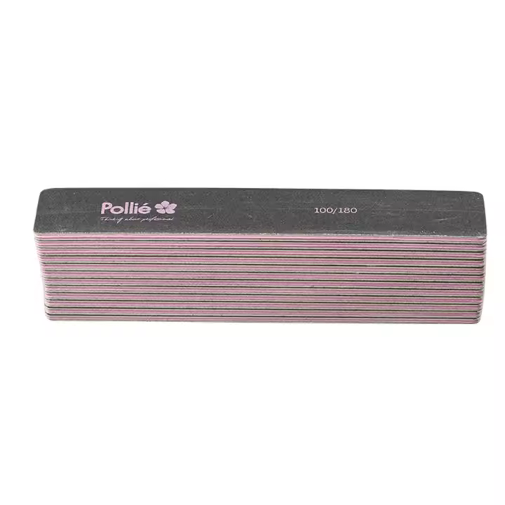 POLLIE NEGRO CUADRADO LIMA 100/180 28X178MM CON BOLSA 1UN - 1