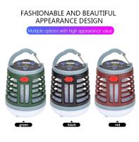 Lámpara Repelente De Mosquitos UV LED Portátil Con Choque Eléctrico Y Luz Impermeable Para Camping Y Senderismo - details 1