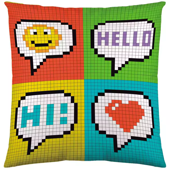 Cojin con relleno 40 x 40 cms Naturals  D. Hello - 1