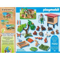 PLAYMOBIL conejos animales granja conejera (71252) Country - details 2
