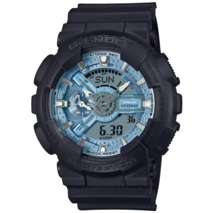 Reloj G-Shock GA-110CD-1A2ER Hombre · Resistente · 20 Bar · Cronómetro 1/1000 s - 1