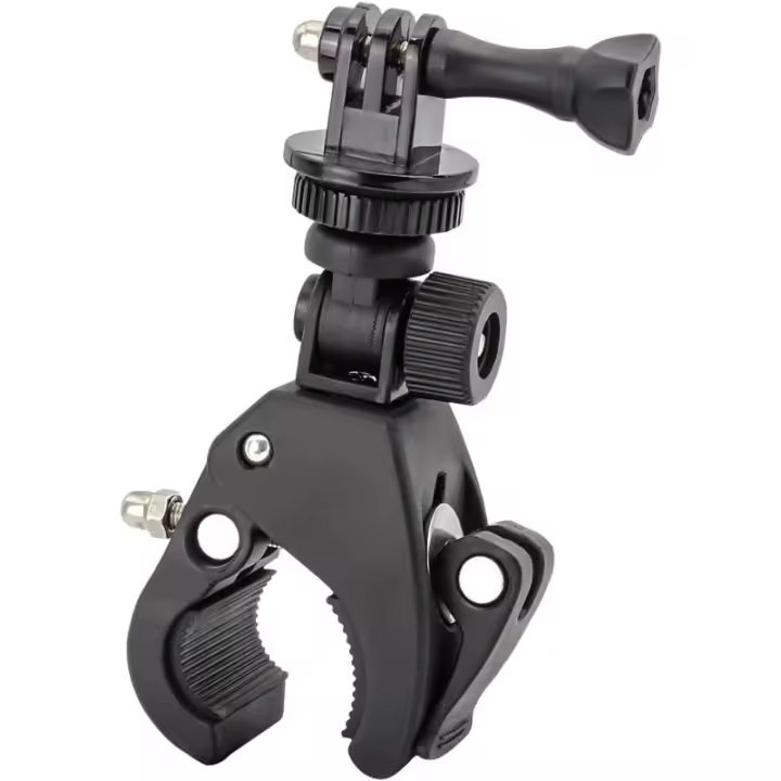 Soporte De Manillar Para Bicicleta Y Motocicleta Compatible Con GoPro 11 10 9 8 7 Accesorios De Cámara Clip Para Caña De Pescar - 1