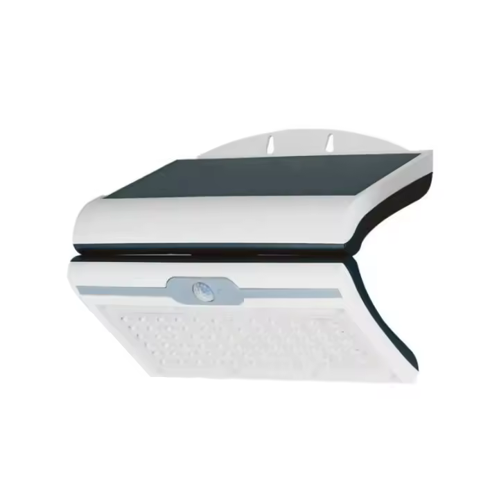Aplique LED EDM Solar Blanco Sensor de Movimiento 6500 K 6 W 430 Lm - 1