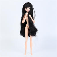 Muñeca De Juguete DIY Con Cabeza De Muñeca De Anime Larga Y Colorida Ojos Estelares Para Niñas Regalo De Vestir Muñeca De 1/6 - details 56