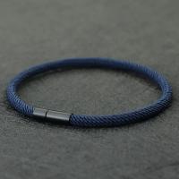Pulsera Minimalista Para Hombres Y Mujeres Con Hebilla De Hilo En Negro Y Múltiples Colores Y Tamaños Disponibles Pulsera De Envolverse Casual/Sporty - details 1