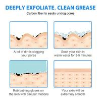 Guante Exfoliante Marruecos Para Ducha Y Baño Eliminador De Piel Muerta Esponja Escobilla Corporal Para Mujeres Y Hombres Tamaño 21x10cm - details 7