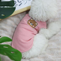 Top De Encaje Para Perros Estilo Pulóver Con Oso Lindo Y Colores Caramelo Accesorios De Primavera Y Otoño Para Mascotas - details 4